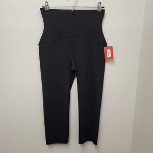 SPANX by Sara Blakely Shaping Compression Crop Black Women's Size XL NWT